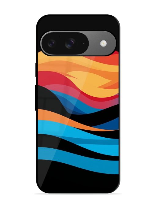 Blazing Currents Glossy Soft Edge Case for Google Pixel 9 Chachhi