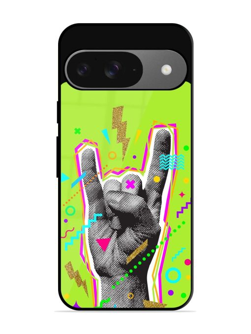 Neon Rock Glossy Soft Edge Case for Google Pixel 9 Chachhi