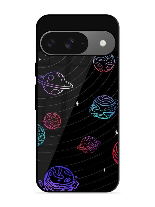 Cosmic Ballet Glossy Soft Edge Case for Google Pixel 9 Chachhi