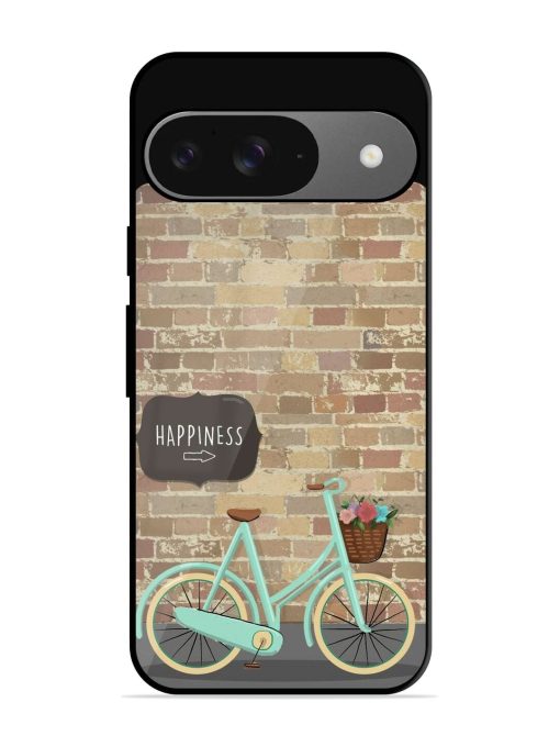 Pedaling Towards Happiness Glossy Soft Edge Case for Google Pixel 9 Chachhi