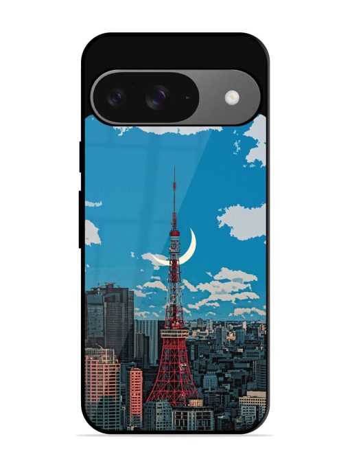 Tokyo Twilight Glossy Soft Edge Case for Google Pixel 9 Chachhi