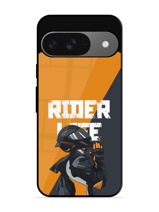 Ride Never Ends Glossy Soft Edge Case for Google Pixel 9 Chachhi