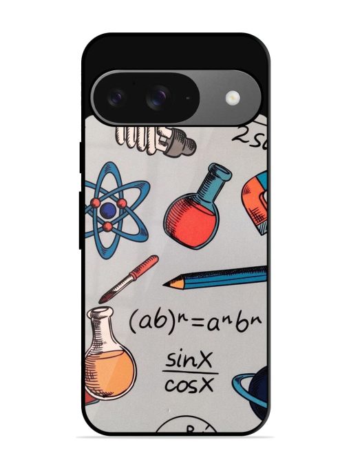 Science Doodle Glossy Soft Edge Case for Google Pixel 9 Chachhi