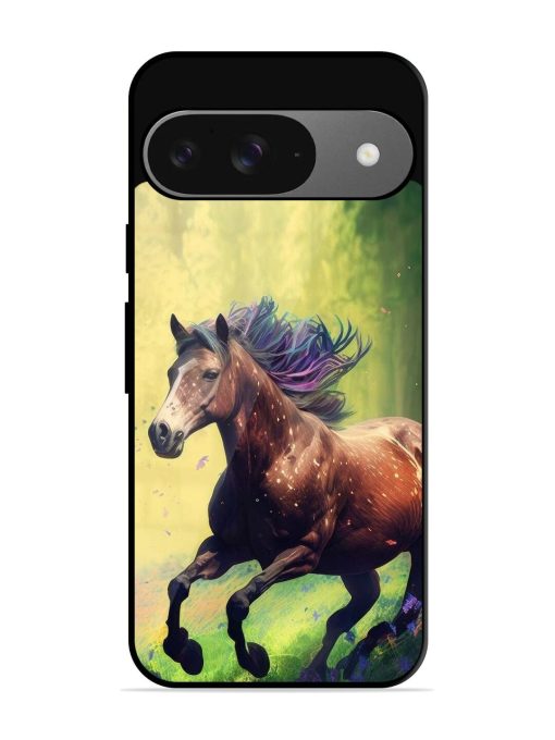 Enchanted Gallop Glossy Soft Edge Case for Google Pixel 9 Chachhi