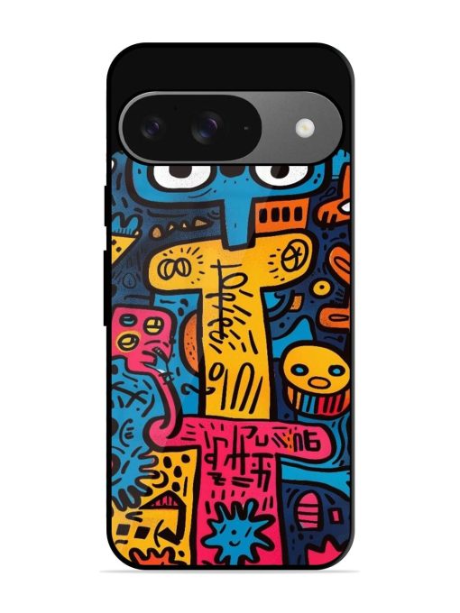 Doodletopia Glossy Soft Edge Case for Google Pixel 9 Chachhi