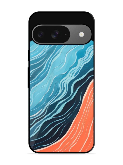 Oceanic Divide Glossy Soft Edge Case for Google Pixel 9 Chachhi