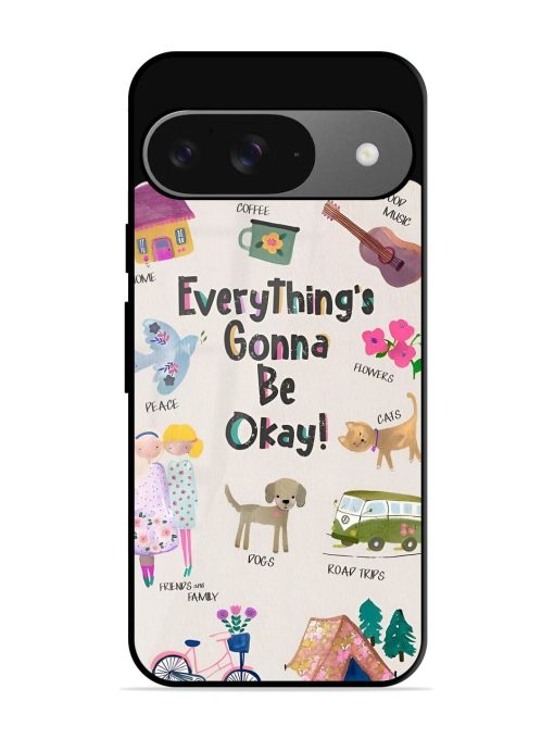 Sunshine And Smiles Glossy Soft Edge Case for Google Pixel 9 Chachhi