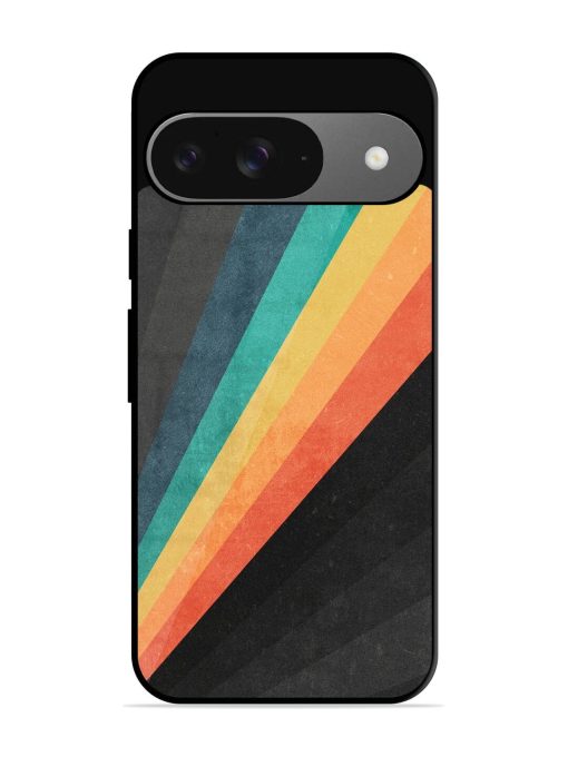 Retro Spectrum Glossy Soft Edge Case for Google Pixel 9 Chachhi