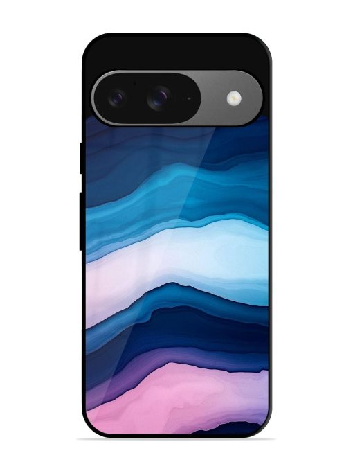 Oceanic Layers Glossy Soft Edge Case for Google Pixel 9 Chachhi