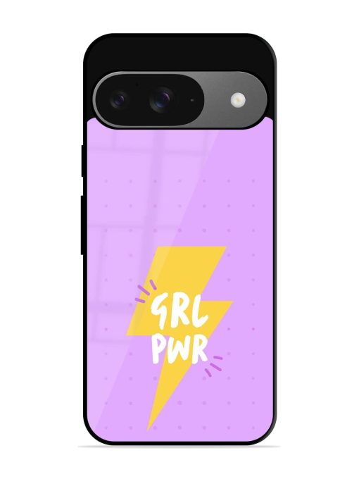 Girl Power Spark Glossy Soft Edge Case for Google Pixel 9 Chachhi