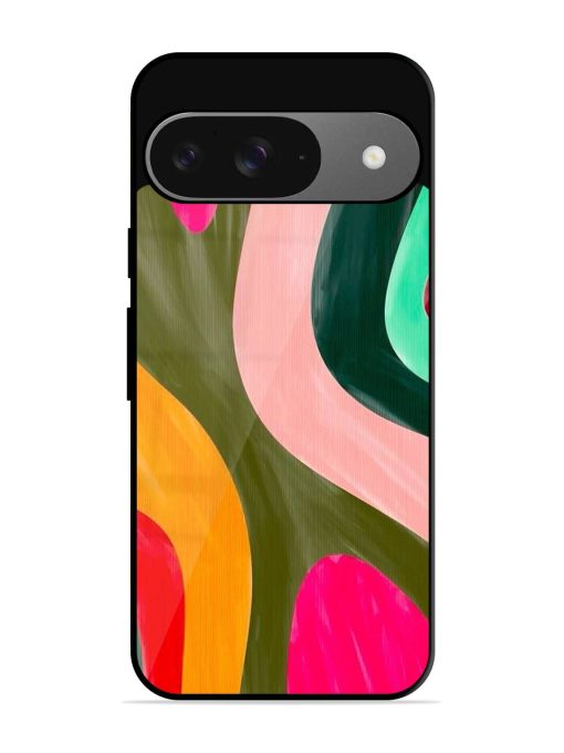 Wavy Wonder Glossy Soft Edge Case for Google Pixel 9 Chachhi