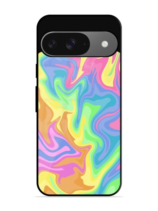 Whimsical Swirl Glossy Soft Edge Case for Google Pixel 9 Chachhi