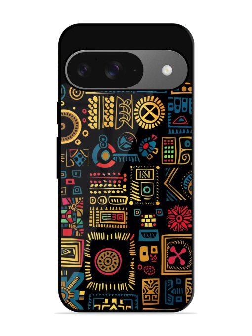 Tribal Tapestry Glossy Soft Edge Case for Google Pixel 9 Chachhi