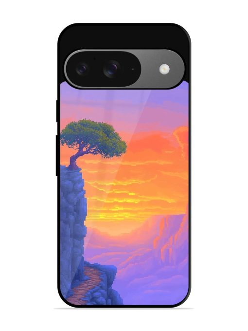 Cliffside Solitude Glossy Soft Edge Case for Google Pixel 9 Chachhi