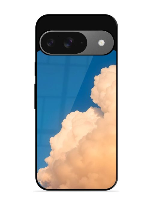 Golden Cloudscape Glossy Soft Edge Case for Google Pixel 9 Chachhi