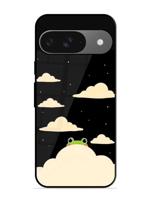 Froggy Night Sky Glossy Soft Edge Case for Google Pixel 9 Chachhi