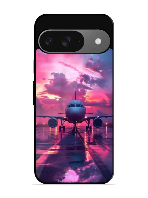 Neon Runway Glossy Soft Edge Case for Google Pixel 9 Chachhi