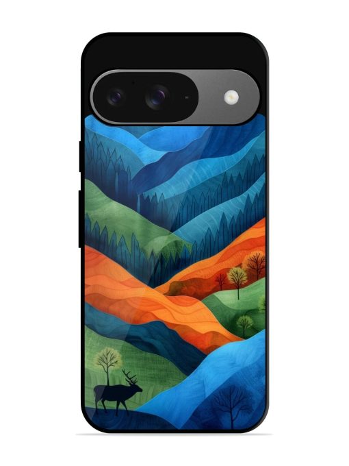 Layers Of The Land Glossy Soft Edge Case for Google Pixel 9 Chachhi