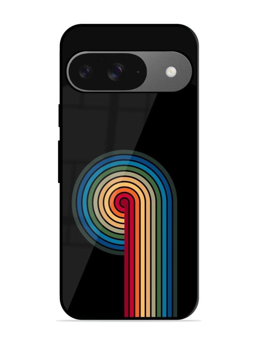 Rainbow Ripple Glossy Soft Edge Case for Google Pixel 9 Chachhi