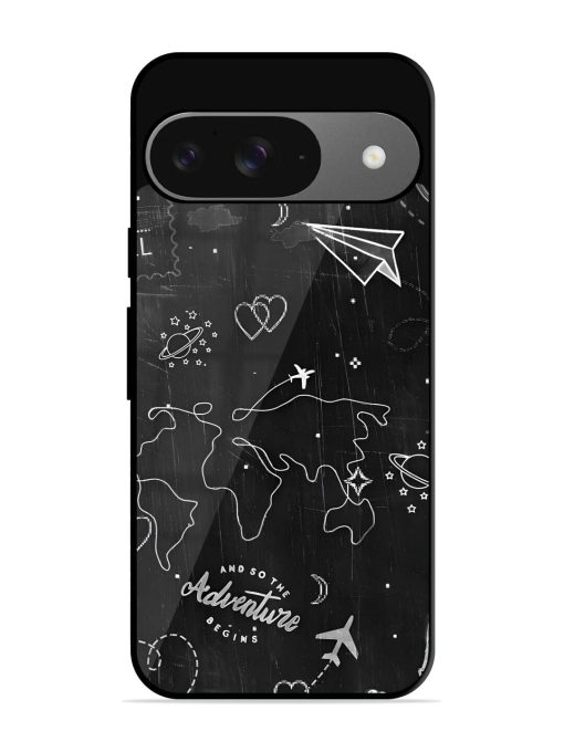 Wanderlust Sketchbook Glossy Soft Edge Case for Google Pixel 9 Chachhi