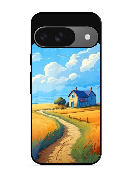 Countryside Cottage Glossy Soft Edge Case for Google Pixel 9 Chachhi