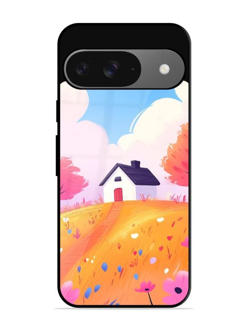 Hilltop Haven Glossy Soft Edge Case for Google Pixel 9 Chachhi