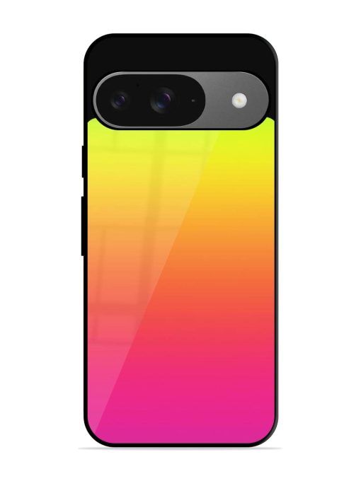 Rainbow Gradient Glossy Soft Edge Case for Google Pixel 9 Chachhi