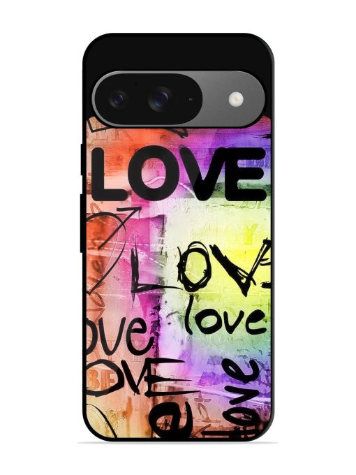 Love Graffiti Glossy Soft Edge Case for Google Pixel 9