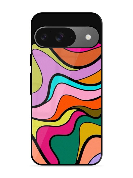 Wavy Wonder Glossy Soft Edge Case for Google Pixel 9 Chachhi