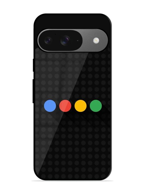 Google Dots Glossy Soft Edge Case for Google Pixel 9 Chachhi