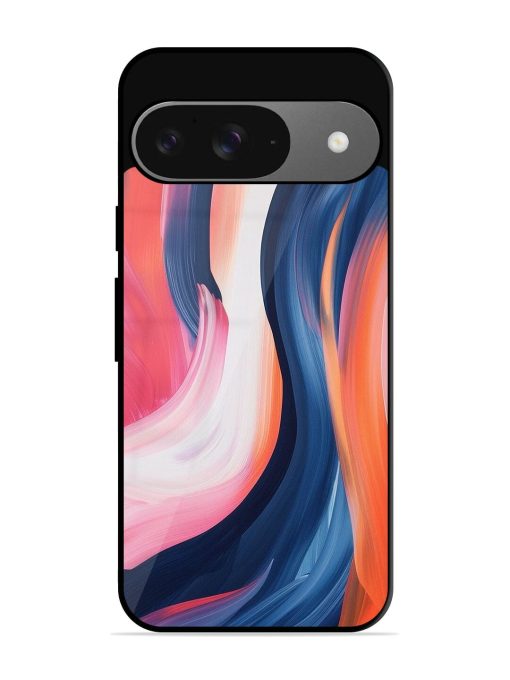 Whirling Hues Glossy Soft Edge Case for Google Pixel 9 Chachhi