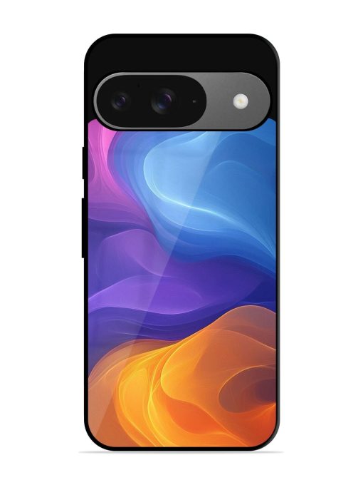 Cosmic Currents Glossy Soft Edge Case for Google Pixel 9 Chachhi