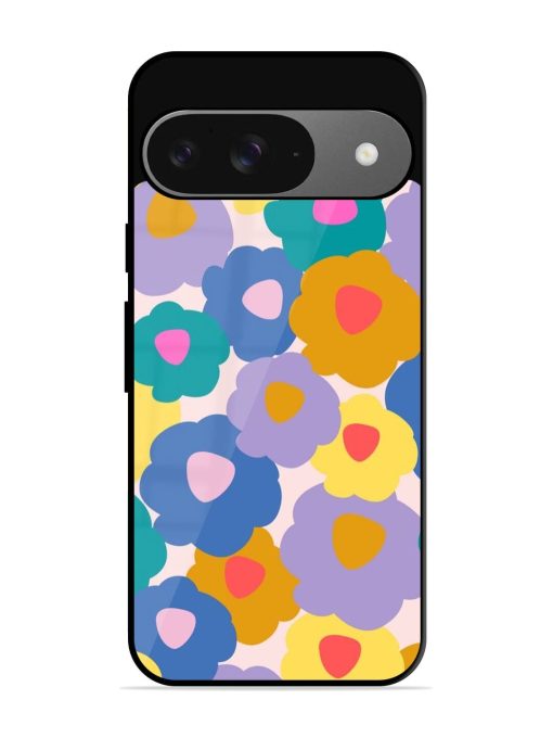 Flower Power Glossy Soft Edge Case for Google Pixel 9 Chachhi