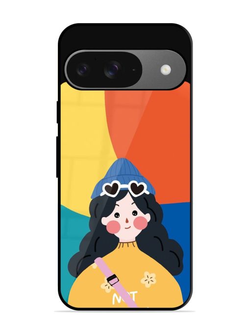 Colorful Vibes Glossy Soft Edge Case for Google Pixel 9 Chachhi