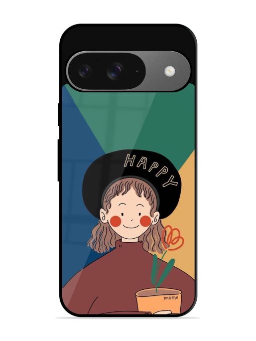 Happy Momo Glossy Soft Edge Case for Google Pixel 9 Chachhi