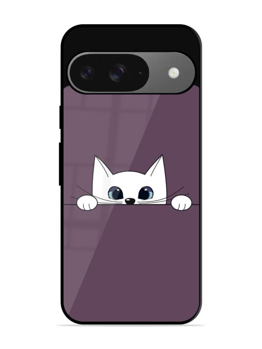 Peek-A-Boo Kitty Glossy Soft Edge Case for Google Pixel 9 Chachhi