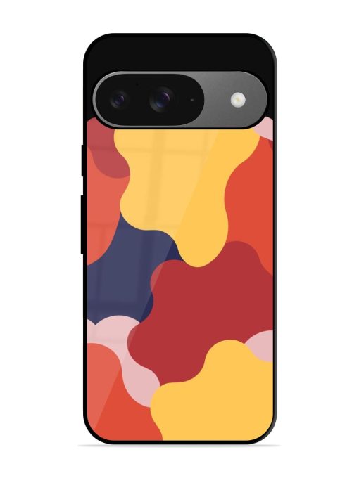 Gooey Color Chaos Glossy Soft Edge Case for Google Pixel 9 Chachhi