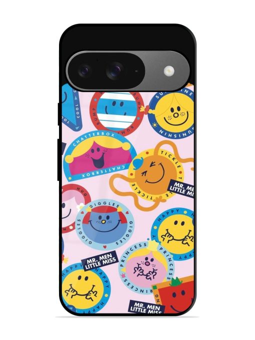 Whimsical Mr. Men & Little Miss Glossy Soft Edge Case for Google Pixel 9 Chachhi