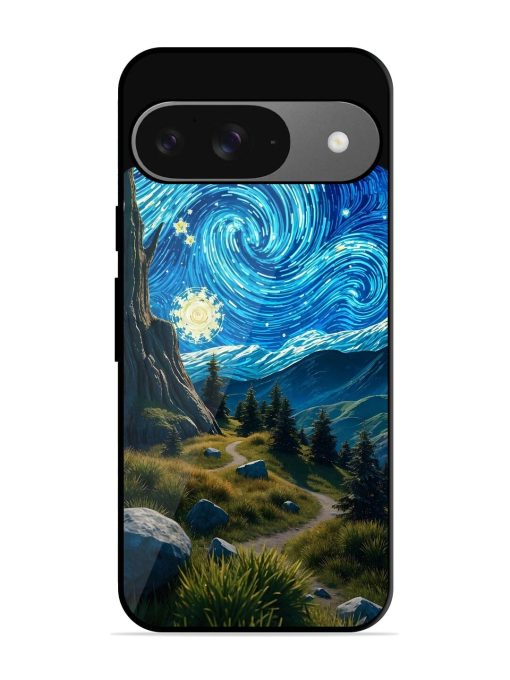 Starry Night In The Shire Glossy Soft Edge Case for Google Pixel 9 Chachhi