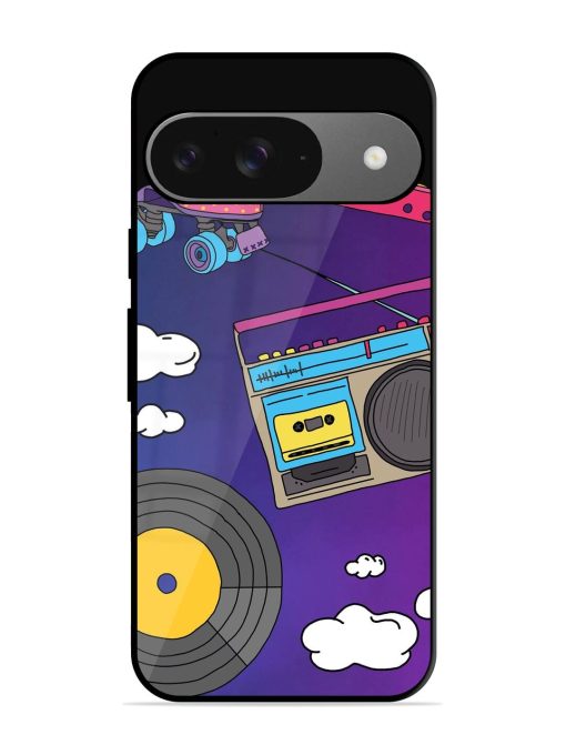 Retro Vibes Glossy Soft Edge Case for Google Pixel 9 Chachhi