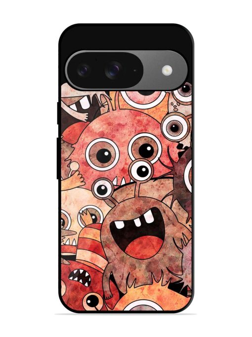 Monster Mash Glossy Soft Edge Case for Google Pixel 9 Chachhi