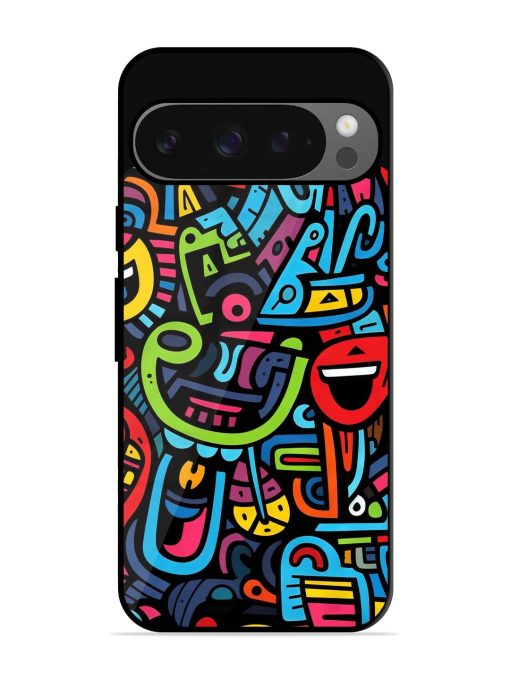 Doodlephoria Glossy Soft Edge Case for Google Pixel 9 Pro