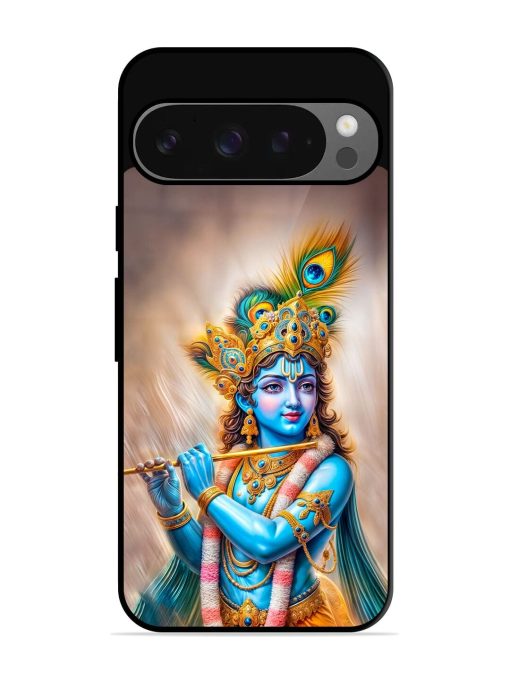 Divine Krishna Glossy Soft Edge Case for Google Pixel 9 Pro