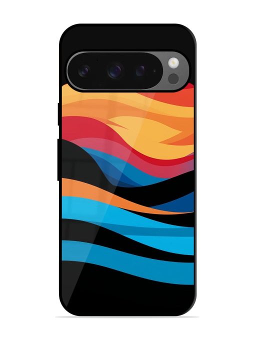 Blazing Currents Glossy Soft Edge Case for Google Pixel 9 Pro