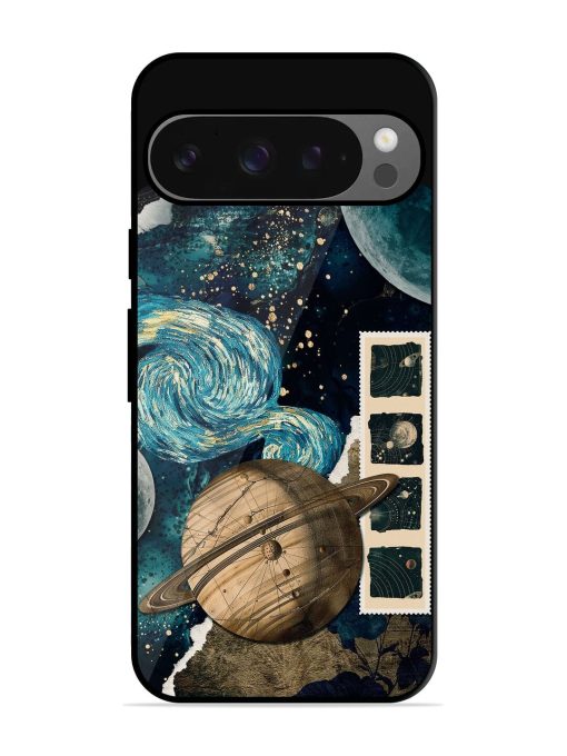 Celestial Tapestry Glossy Soft Edge Case for Google Pixel 9 Pro