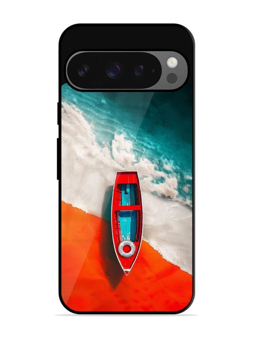 Crimson Tide Glossy Soft Edge Case for Google Pixel 9 Pro