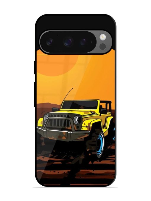 Sunset Cruise Glossy Soft Edge Case for Google Pixel 9 Pro