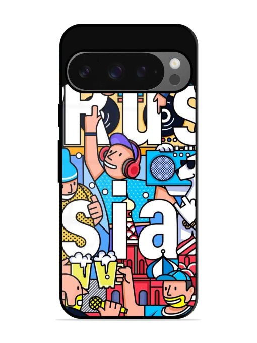 Russian Vibes Glossy Soft Edge Case for Google Pixel 9 Pro