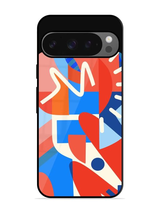 Abstract Harmony Glossy Soft Edge Case for Google Pixel 9 Pro Xl Chachhi