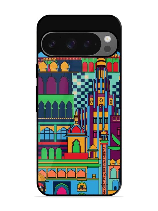 Indian Tapestry Glossy Soft Edge Case for Google Pixel 9 Pro Xl Chachhi